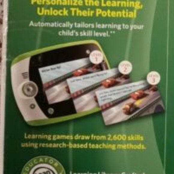Leapfrog Leappad 2 Custom Edition Learning System: Green NWT/NEW! - Picture 2 of 6